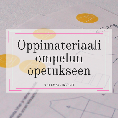 Oppimateriaali ompelun opetukseen